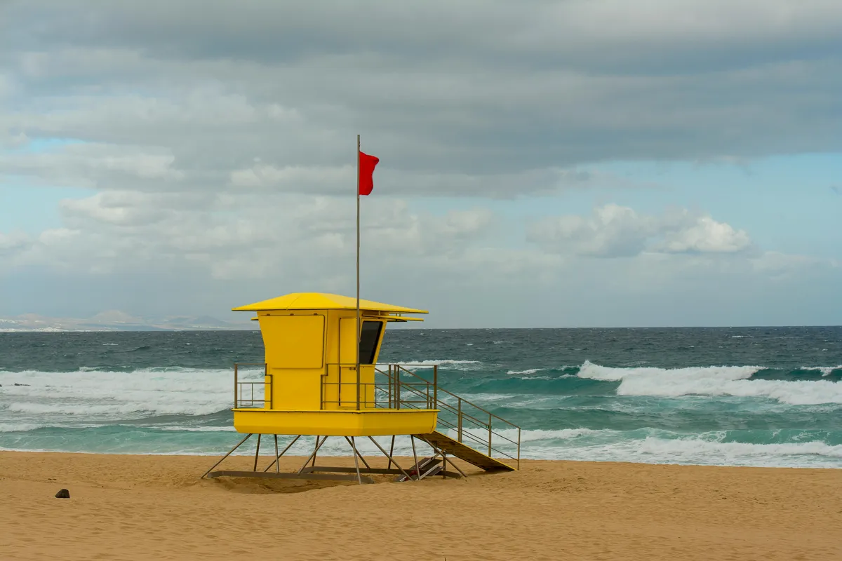 När en gul flagga gäller och förhållandena känns svåra